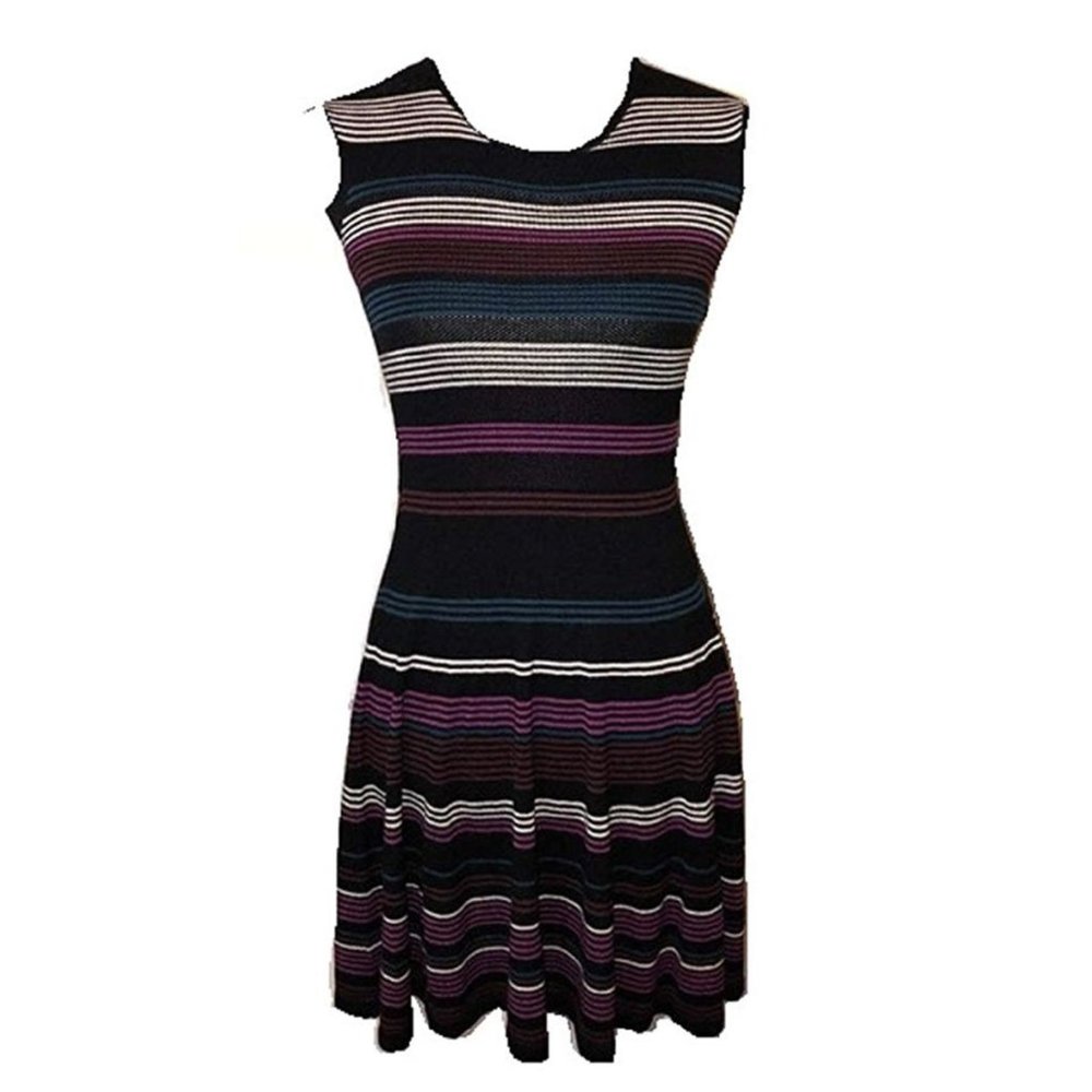Ella Moss Girls Slim Size Melaine Intarsia Dress - Picture 2 of 2